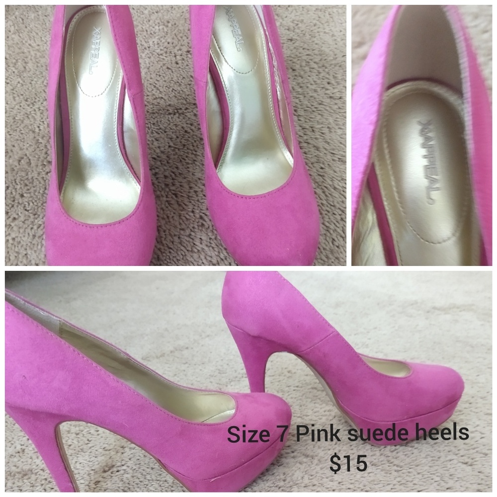 XAppeal suede heels